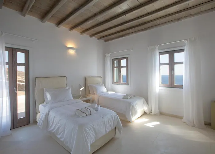 Casadei Pool 4-bdr Sea View 'anemos' & 'petra' With Nighttime Security Guard * Panormos (Mykonos)