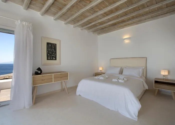 Casadei Pool 4-bdr Sea View 'anemos' & 'petra' With Nighttime Security Guard * Panormos (Mykonos)