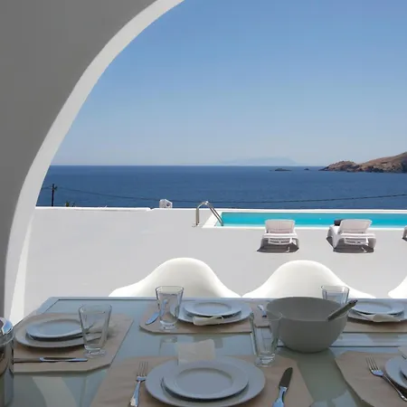Casadei Pool 4-bdr Sea View 'anemos' & 'petra' With Nighttime Security Guard Villa Panormos (Mykonos)
