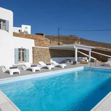 Casadei Pool 4-bdr Sea View 'anemos' & 'petra' With Nighttime Security Guard ヴィラ *