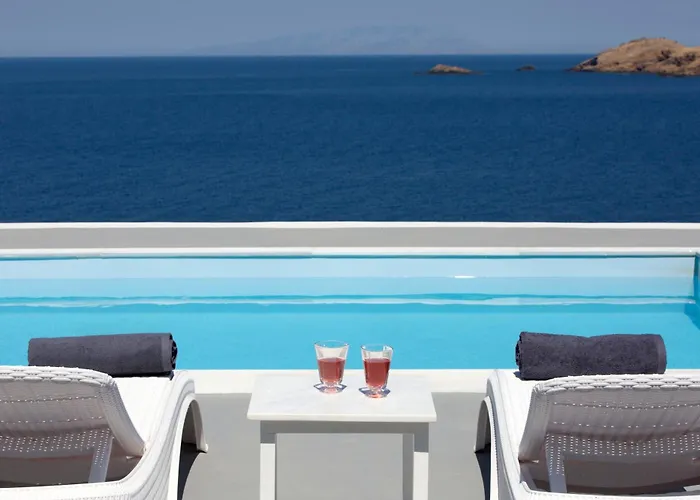 Casadei Pool 4-bdr Sea View 'anemos' & 'petra' With Nighttime Security Guard Panormos (Mykonos)