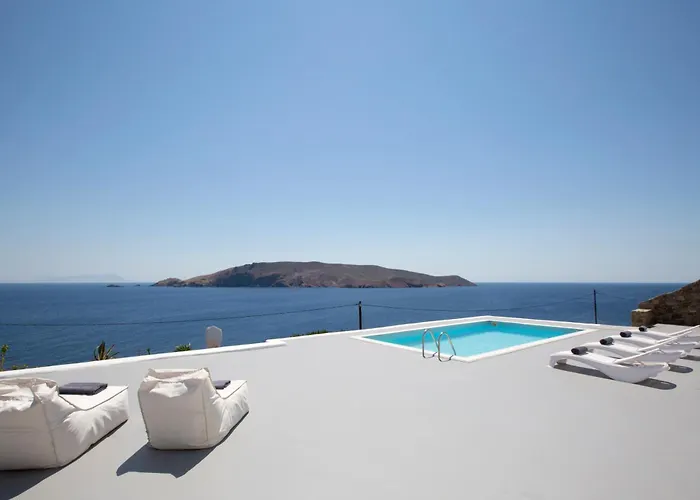 Casadei Pool 4-bdr Sea View 'anemos' & 'petra' With Nighttime Security Guard Panormos (Mykonos)