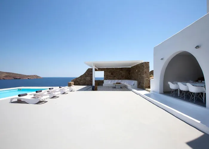 ヴィラ Casadei Pool 4-bdr Sea View 'anemos' & 'petra' With Nighttime Security Guard *