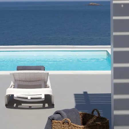 Villa Casadei Pool 4-bdr Sea View 'anemos' & 'petra' With Nighttime Security Guard Panormos (Mykonos)